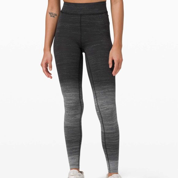 lululemon athletica Pants - EUC Varsa Tight *28" Aurora Glow Jacquard Obsidian